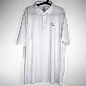 Rhoback Mens 2XL Logo Performance Golf Polo Shirt H982